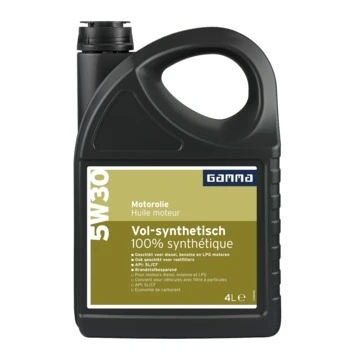GAMMA Motorolie 5W30 Synthetisch 4 Liter 4 GAMMA Motorolie 5W30 Synthetisch 4 Liter - Afbeelding 2