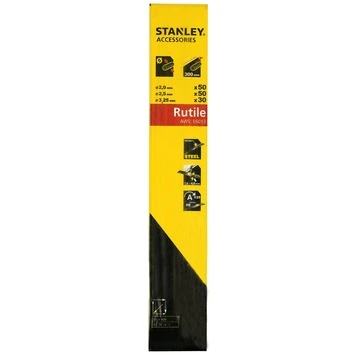 Stanley Laselektroden Rutile Set 130 Stuks 3 Stanley Laselektroden Rutile Set 130 Stuks