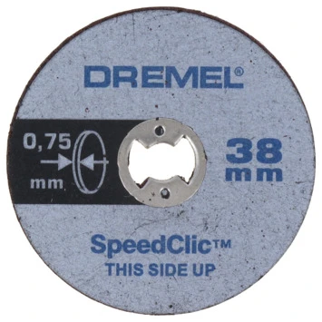 Dremel EZ SpeedClic Dunne Snijschijven 5-pack SC409 3 Dremel EZ SpeedClic Dunne Snijschijven 5-pack SC409