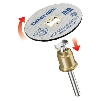 Dremel SpeedClic Snijschijf Voor Metaal 38 Mm 5 Stuks 4 Dremel SpeedClic Snijschijf Voor Metaal 38 Mm 5 Stuks - Afbeelding 2