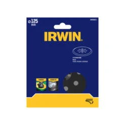 Irwin Schuurzool Rond Ø125 Mm Voor Excentrische Schuurmachine Van Bosch -Kwaliteit Gereedschapswinkel 123 1131