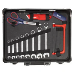 KWB Gereedschapskoffer 99-delig 10 KWB Gereedschapskoffer 99-delig -Kwaliteit Gereedschapswinkel 123 1229