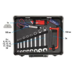 KWB Gereedschapskoffer 99-delig 14 KWB Gereedschapskoffer 99-delig -Kwaliteit Gereedschapswinkel 123 1233