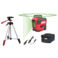 SKIL 360° Kruislijnlaser Groen 30m 1961DA Li-ion – Incl. USB Lader En Statief -Kwaliteit Gereedschapswinkel 123 1323