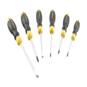 Stanley Schroevendraaierset Cushiongrip 6 Delig 4 Stanley Schroevendraaierset Cushiongrip 6 Delig - Afbeelding 2