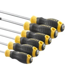 Stanley Schroevendraaierset Cushiongrip 6 Delig 9 Stanley Schroevendraaierset Cushiongrip 6 Delig -Kwaliteit Gereedschapswinkel 123 1610