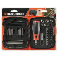 Black & Decker BLACK+DECKER Ratelschroevendraaierset 43 Delig A7175-XJ