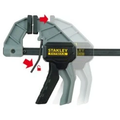 Stanley Eenhandsklem 15cm FMHT0-83232 -Kwaliteit Gereedschapswinkel 123 2068