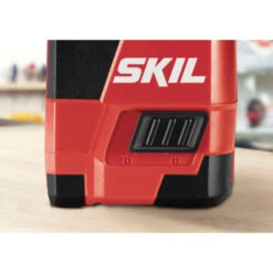 SKIL Kruislijnlaser 15m 1910AA Li-ion Accu – Incl. USB Lader En Klem -Kwaliteit Gereedschapswinkel 123 2152