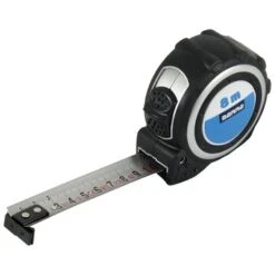 GAMMA Rolbandmaat Met Magnetische Haak 8 Meter -Kwaliteit Gereedschapswinkel 123 2241