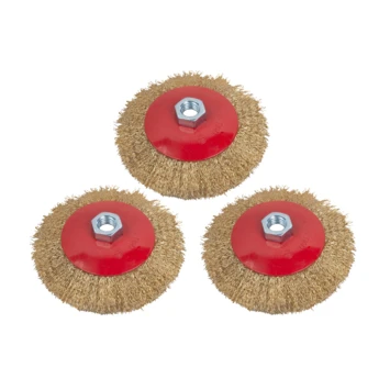 SKIL Staalborstel 125mm (3x) Voor Onkruidverwijderaar Weedbuster 0660 3 SKIL Staalborstel 125mm (3x) Voor Onkruidverwijderaar Weedbuster 0660