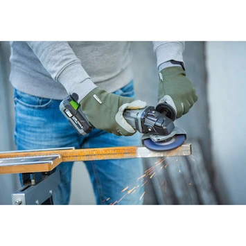 LUX 20V Accu Haakse Slijper 115mm (zonder Accu) 5 LUX 20V Accu Haakse Slijper 115mm (zonder Accu) - Afbeelding 3