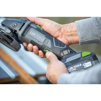 LUX 20V Accu Haakse Slijper 115mm (zonder Accu) 8 LUX 20V Accu Haakse Slijper 115mm (zonder Accu) - Afbeelding 6