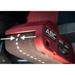 SKIL Bandschuurmachine 7615AB 710W Incl. Schuurraam -Kwaliteit Gereedschapswinkel 123 2570