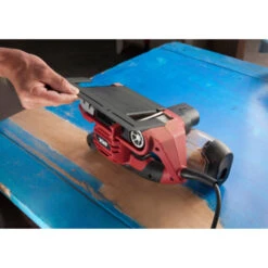 SKIL Bandschuurmachine 7615AB 710W Incl. Schuurraam -Kwaliteit Gereedschapswinkel 123 2573