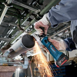 Bosch Professional Accu Haakse Slijper GWS 18-125 V-LI (zonder Accu) -Kwaliteit Gereedschapswinkel 123 2683