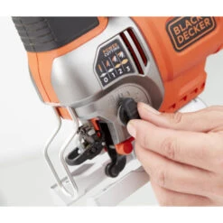 Black & Decker BLACK+DECKER Decoupeerzaag BES610KAS-QS Incl 5 Zaagbladen -Kwaliteit Gereedschapswinkel 123 2699