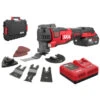 SKIL 20V Multitool 3650GA Brushless Incl. 2,0Ah USB Accu + Snellader En Accessoires