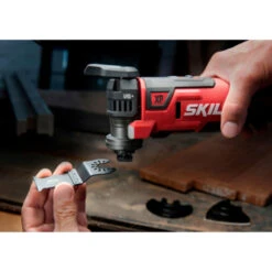 SKIL 20V Multitool 3650GA Brushless Incl. 2,0Ah USB Accu + Snellader En Accessoires -Kwaliteit Gereedschapswinkel 123 2707
