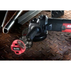 SKIL Haakse Slijper (slijptol) 9151GB 1010W + 3 Slijpschijven -Kwaliteit Gereedschapswinkel 123 2828