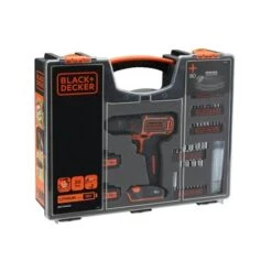 Black & Decker BLACK+DECKER Accuboormachine BDC718AS2O-QW + 80-delige Accessoireset 8 Black & Decker BLACK+DECKER Accuboormachine BDC718AS2O-QW + 80-delige Accessoireset -Kwaliteit Gereedschapswinkel 123 2886