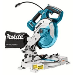 Makita Accu Afkortzaag DLS600RTE + Twee 18V Accu's 7 Makita Accu Afkortzaag DLS600RTE + Twee 18V Accu's -Kwaliteit Gereedschapswinkel 123 3078