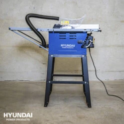 Hyundai Zaagtafel 1500W 250mm 24T 10 Hyundai Zaagtafel 1500W 250mm 24T -Kwaliteit Gereedschapswinkel 123 3586