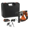 Black & Decker BLACK+DECKER Accu Boorhamer BCD900E2K-QW (incl. 2 Accu's En Lader) -Kwaliteit Gereedschapswinkel 123 3730