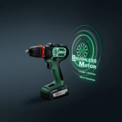 Bosch 18V Accuboormachine Brushless AdvancedDrill Met 3-delige Adapterset (Incl. 2 Accu's 2.5Ah + Lader) -Kwaliteit Gereedschapswinkel 123 3794