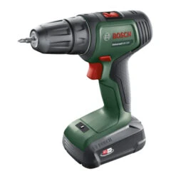 Bosch 18V Accuboormachine UniversalDrill Systeembox Met 241 Accessoires (incl. 2 Accu's 1.5Ah + Lader) -Kwaliteit Gereedschapswinkel 123 3981