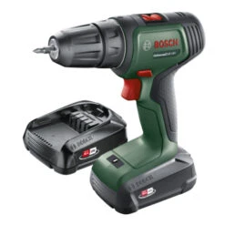Bosch 18V Accuboormachine UniversalDrill Systeembox Met 241 Accessoires (incl. 2 Accu's 1.5Ah + Lader) -Kwaliteit Gereedschapswinkel 123 3982