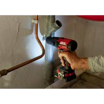 SKIL 20V Klopboormachine 55Nm 3018HD + 2 Accu's 2,0Ah + Lader + Koffer 7 SKIL 20V Klopboormachine 55Nm 3018HD + 2 Accu's 2,0Ah + Lader + Koffer - Afbeelding 5