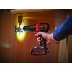 Black & Decker BLACK+DECKER Accuklopboormachine BDCHD18K-QW -Kwaliteit Gereedschapswinkel 123 4223