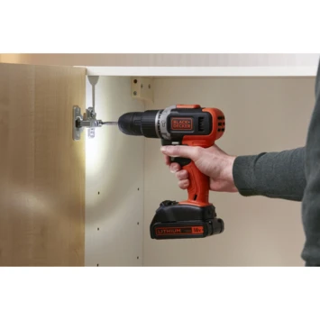 Black & Decker Black+Decker 18V Klopboor Incl. 1.5Ah Accu+lader 9 Black & Decker Black+Decker 18V Klopboor Incl. 1.5Ah Accu+lader - Afbeelding 7