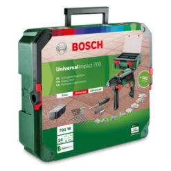 Bosch Klopboormachine UniversalImpact 700 SystemBox, Inclusief 182 Delige Accessoireset -Kwaliteit Gereedschapswinkel 123 4246