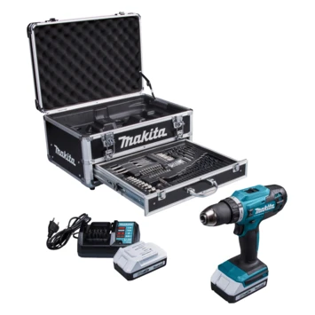 Makita 18V Accuboormachine DF488DAEX1 + 70-delige Accessoireset 3 Makita 18V Accuboormachine DF488DAEX1 + 70-delige Accessoireset