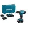 Makita 18V LXT Accuboormachine DDF453RFE3 (incl. 3 Accu's 3Ah + Lader) -Kwaliteit Gereedschapswinkel 123 4375