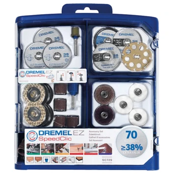 Dremel Speedclic 70-delige Accessoireset 5 Dremel Speedclic 70-delige Accessoireset - Afbeelding 3