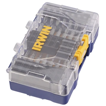 Irwin Schroefbitset Mixed 40-delig. Inclusief Schroefbithouder. In Tough Case. 4 Irwin Schroefbitset Mixed 40-delig. Inclusief Schroefbithouder. In Tough Case. - Afbeelding 2