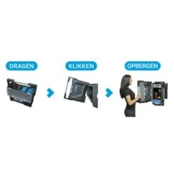 BluCave Systeemkoffer Met 2 Verdelers -Kwaliteit Gereedschapswinkel 123 5498