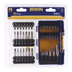 Irwin Schroefbitset Mixed 40-delig. Inclusief Schroefbithouder. In Tough Case. 11 Irwin Schroefbitset Mixed 40-delig. Inclusief Schroefbithouder. In Tough Case. -Kwaliteit Gereedschapswinkel 123 550