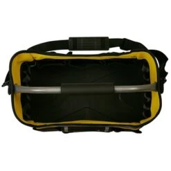 Stanley Gereedschapstas Open Zwart Met Geel 16 Inch -Kwaliteit Gereedschapswinkel 123 5730