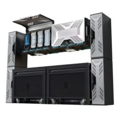 Blucave Metalen Opbergkast 7 Blucave Metalen Opbergkast -Kwaliteit Gereedschapswinkel 123 5758