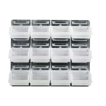 Raaco Wandpaneel Incl. 12 Opbergbakjes 3 Raaco Wandpaneel Incl. 12 Opbergbakjes