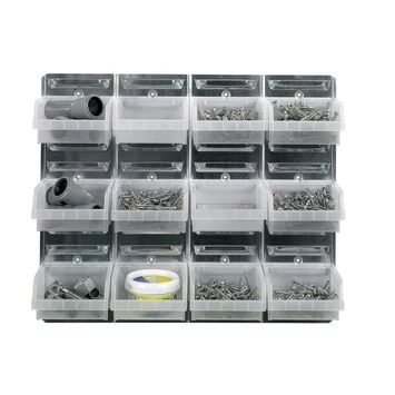 Raaco Wandpaneel Incl. 12 Opbergbakjes 4 Raaco Wandpaneel Incl. 12 Opbergbakjes - Afbeelding 2