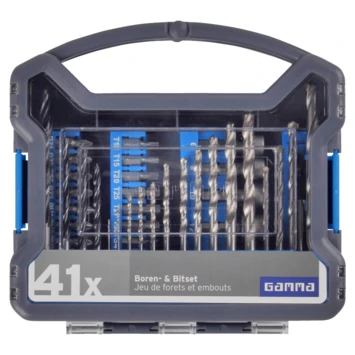 GAMMA Boren En Bitset 41-delig 3 GAMMA Boren En Bitset 41-delig