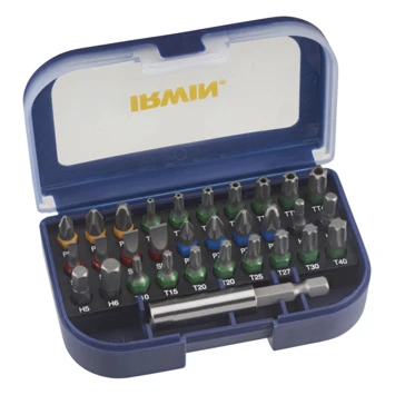 Irwin Schroefbitset Mixed 25 Mm 31-delig Inclusief Schroefbithouder. 3 Irwin Schroefbitset Mixed 25 Mm 31-delig Inclusief Schroefbithouder.