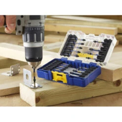 Irwin Impact Pro Schroefbitset Mixed 22-delig. Inclusief Schroefbithouder. In Tough Case. Heavy-duty. -Kwaliteit Gereedschapswinkel 123 604