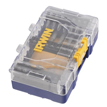 Irwin Schroefbitset Mixed 30-delig. Met Dopsleutels. Inclusief Schroefbithouder. In Tough Case. 4 Irwin Schroefbitset Mixed 30-delig. Met Dopsleutels. Inclusief Schroefbithouder. In Tough Case. - Afbeelding 2