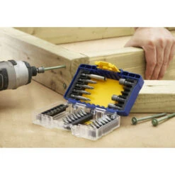 Irwin Schroefbitset Mixed 30-delig. Met Dopsleutels. Inclusief Schroefbithouder. In Tough Case. 10 Irwin Schroefbitset Mixed 30-delig. Met Dopsleutels. Inclusief Schroefbithouder. In Tough Case. -Kwaliteit Gereedschapswinkel 123 617